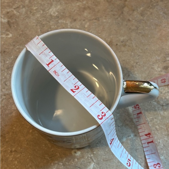 Charming Virginia Souvenir Mug - White with Gold Accents Hand Crafted in Japan - Picture 7 of 7